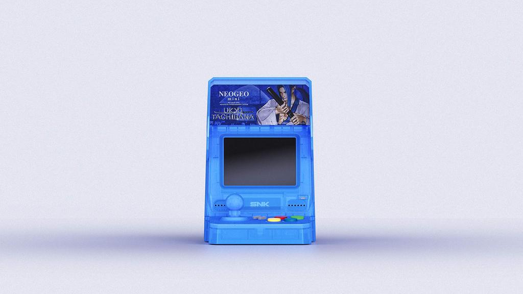 NEOGEO mini Samurai Spirits Limited Edition Set Ukyo Tachibana