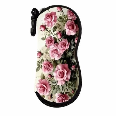 Hanging Sunglasses Storage Bag Soft Reading Glass Pouch Portable Sunglasses Holder Gifts