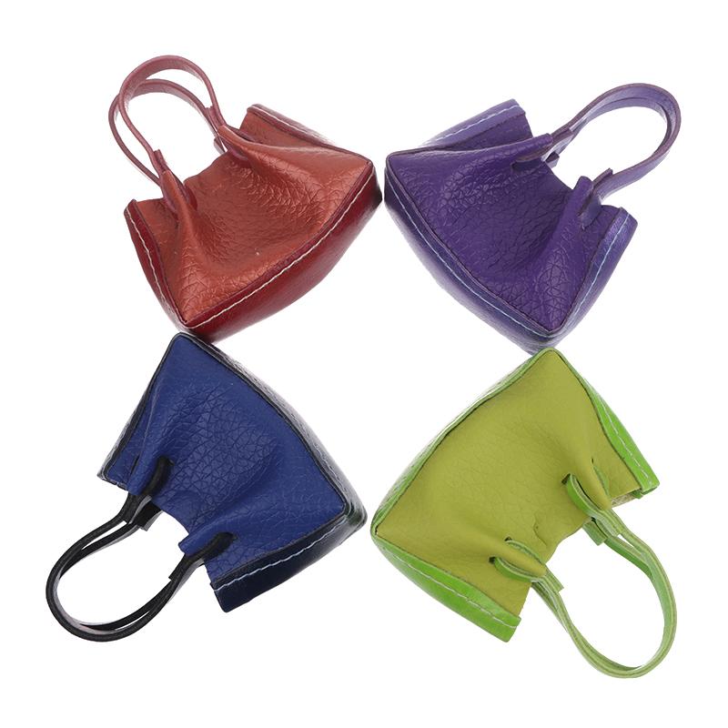 Dollhouse Miniature Handbag Purse Doll Mini Shoulder Bag Model Kid Pretend Play Toy Doll House Accessories