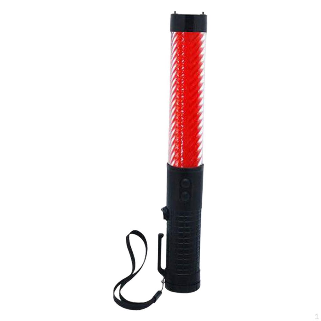 Rechargeable Traffic Control Stick with Lanyard for Airport Security Parking