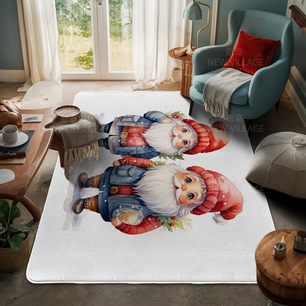 Koberec ke vchodu do domu Rohožka ke dveřím do domu Obývací pokoj Vana Koupelna Protiskluzové koberce s absorpcí vody vana Veselé Vánoce zima