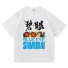 Blue Eye Samurai 2 T-Shirt Mode Herren Damen Ästhetisch Anime Manga Mizu T-Shirt Unisex Hohe Qualität Vintage Baumwolle T-Shirts