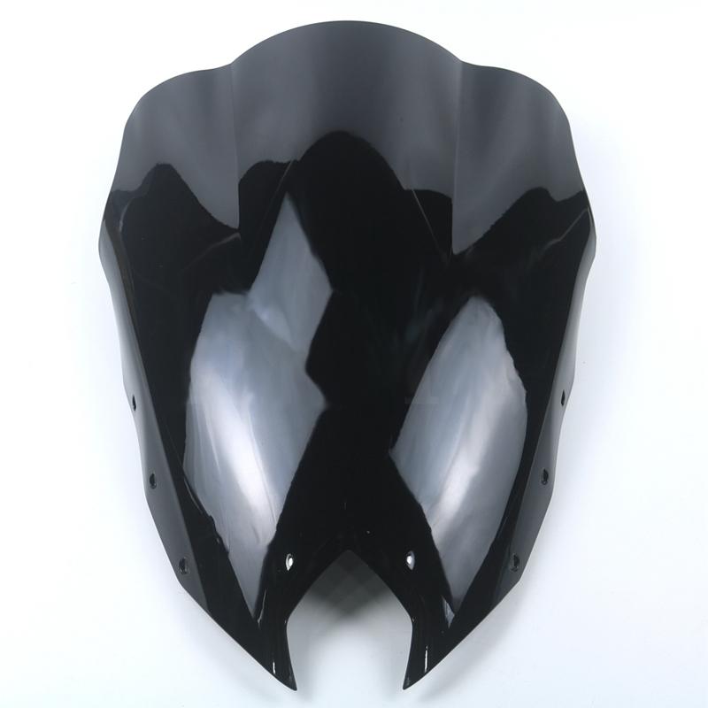 Motorcycle Windshield WindScreen Screen For 2009 2011 2012 2013 2014 2015 2016 2017 Yamaha FZS600 FZ6R FZ-6R FZ6-R XJ6 F XJ-6F