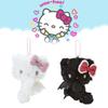 Entzückender Engel und Teufel Kt Plüschanhänger Niedliche Japanische Cartoon Katze Puppe Geschenk