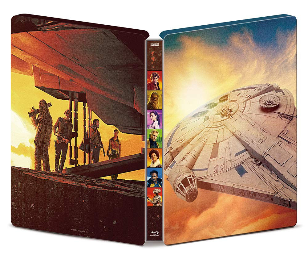 Uma História Star Wars 4K UHD MovieNEX Steelbook ULTRA HD 3D Cópia Digital MovieNEX Solo (Edição limitada) [4K + + Blu-ray + + Mundo]