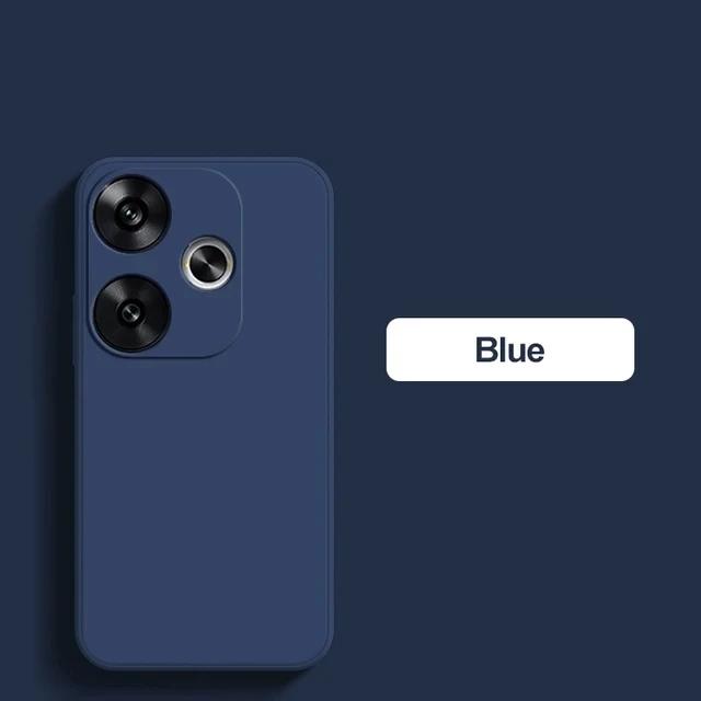 

Liquid Silicone Case For Poco F6 Pro F5 F4 F3 M6 M5 M4 Coque For Poco X6 X5 Pro X4 GT X3 NFC Anti-Fall Soft Phone Cover For POCO F6