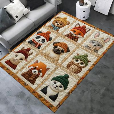 2025 New Cute Collage Carpet Rug for Living Room Bedroom Home Sofa Decoration,Kids Play Non-slip Floor Mat29