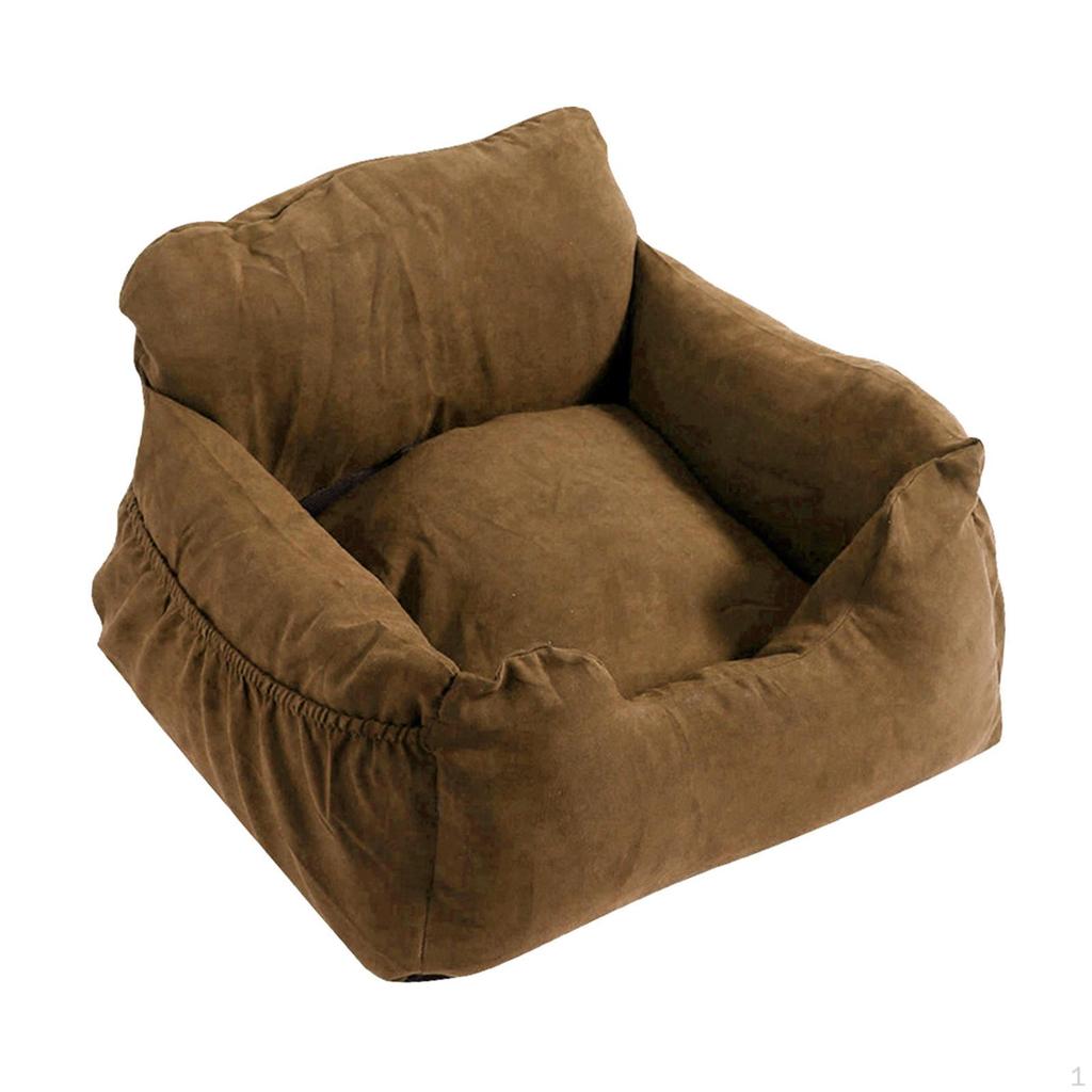 Dog Car SUV Seat Pet Bed with Fixed Strap Lightweight Durable Multipurpose Easily Install