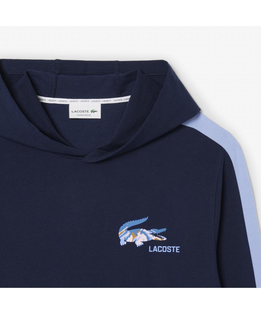 Lacoste Men'S Basic Seasonal Logo Zip-Up Hoodie Sh4980-55N Ait