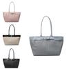 Minimalist Large Capacity Bag For Women With Zipper Closure And Inner Pocket