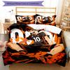 3pcs Haikyu Bedding Set Duvet Cover Closure Includes 1 Duvet Cover & 2 Pillowcases, Soft and Comfortable for All Seasons.