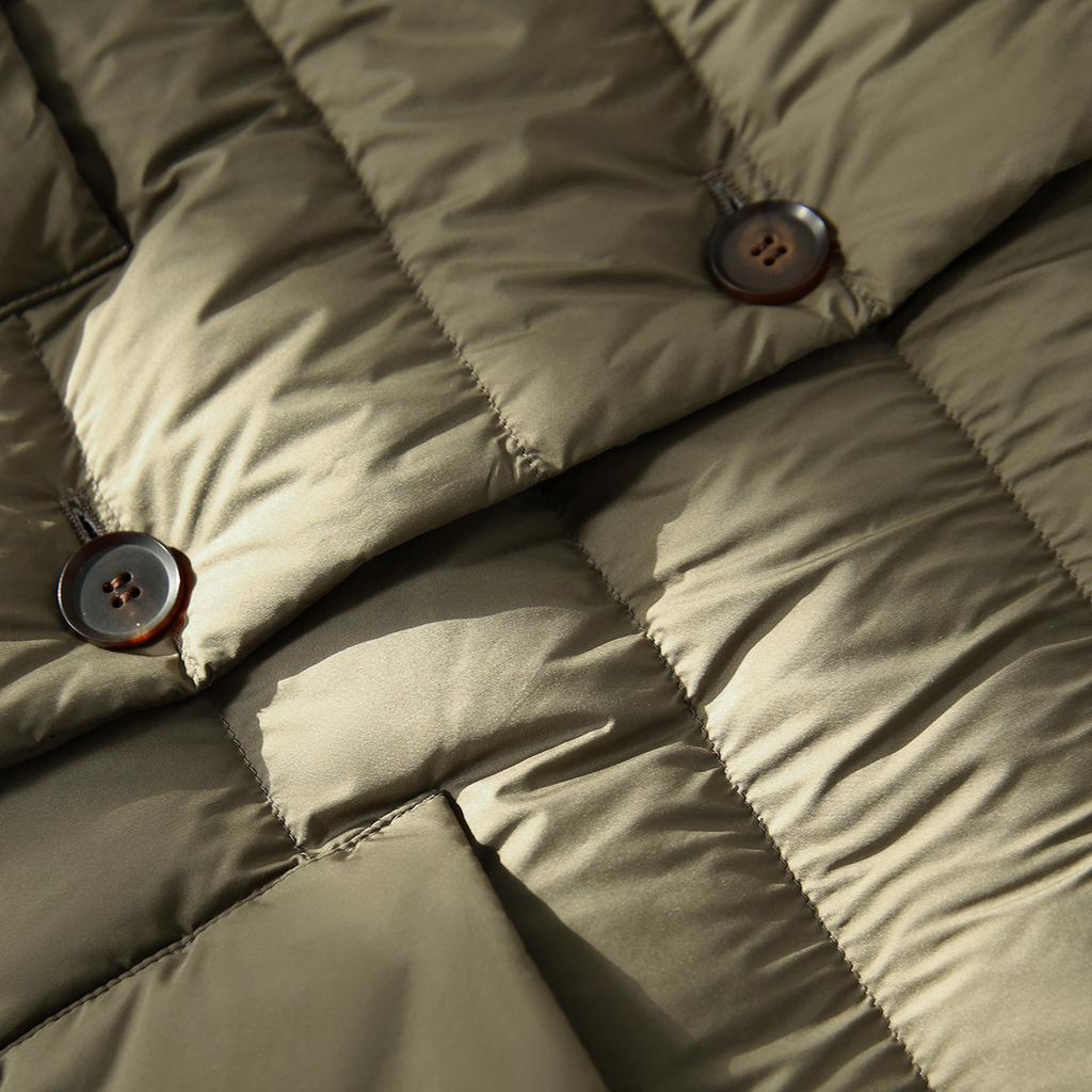 Break the bloated high-end white goose down of down jackets, light medium and long goose down jackets, women's winter women's clothing