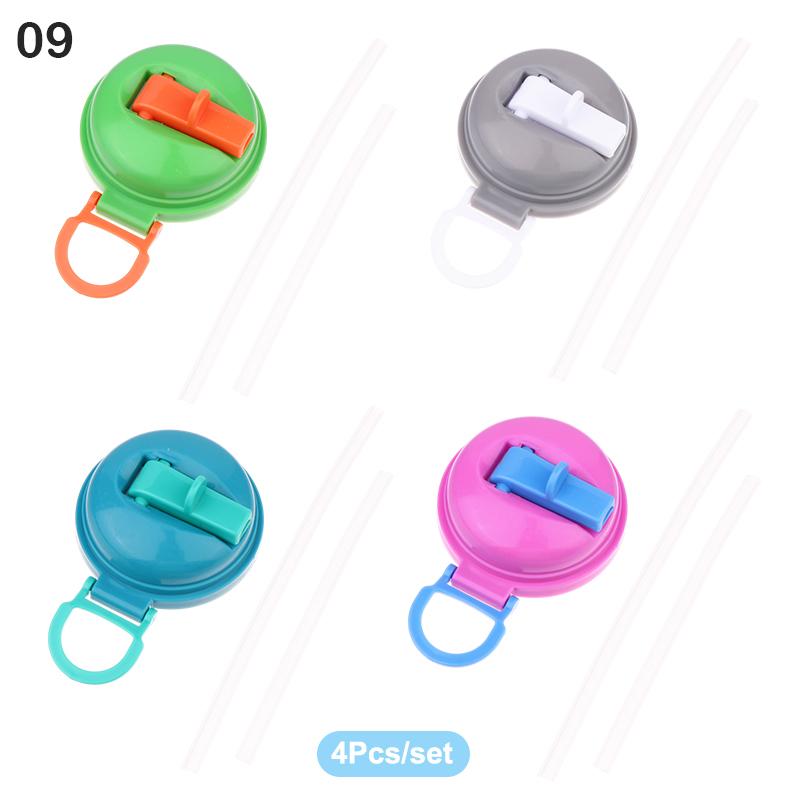 Soda Can Cover With Straw Creative Sealed Plastic Straw Beverage Can Cover Cup Suitable For Canned Beverage Reusable Tank Cover