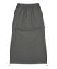 Love Is True Py 2-Way Seersucker Skirt(Charcoal)