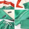 2 Stücke Casual Kinder Kurzarm Shorts Sets Sommer Kinder Kleidung Junge Mädchen Baby T Hose Outfits Soild Farbe Trainingsanzüge 1-8 jahre
