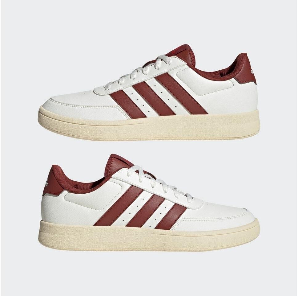 Кроссовки Adidas Breaknet 2.0 core white/preloved ruby/pure ruby