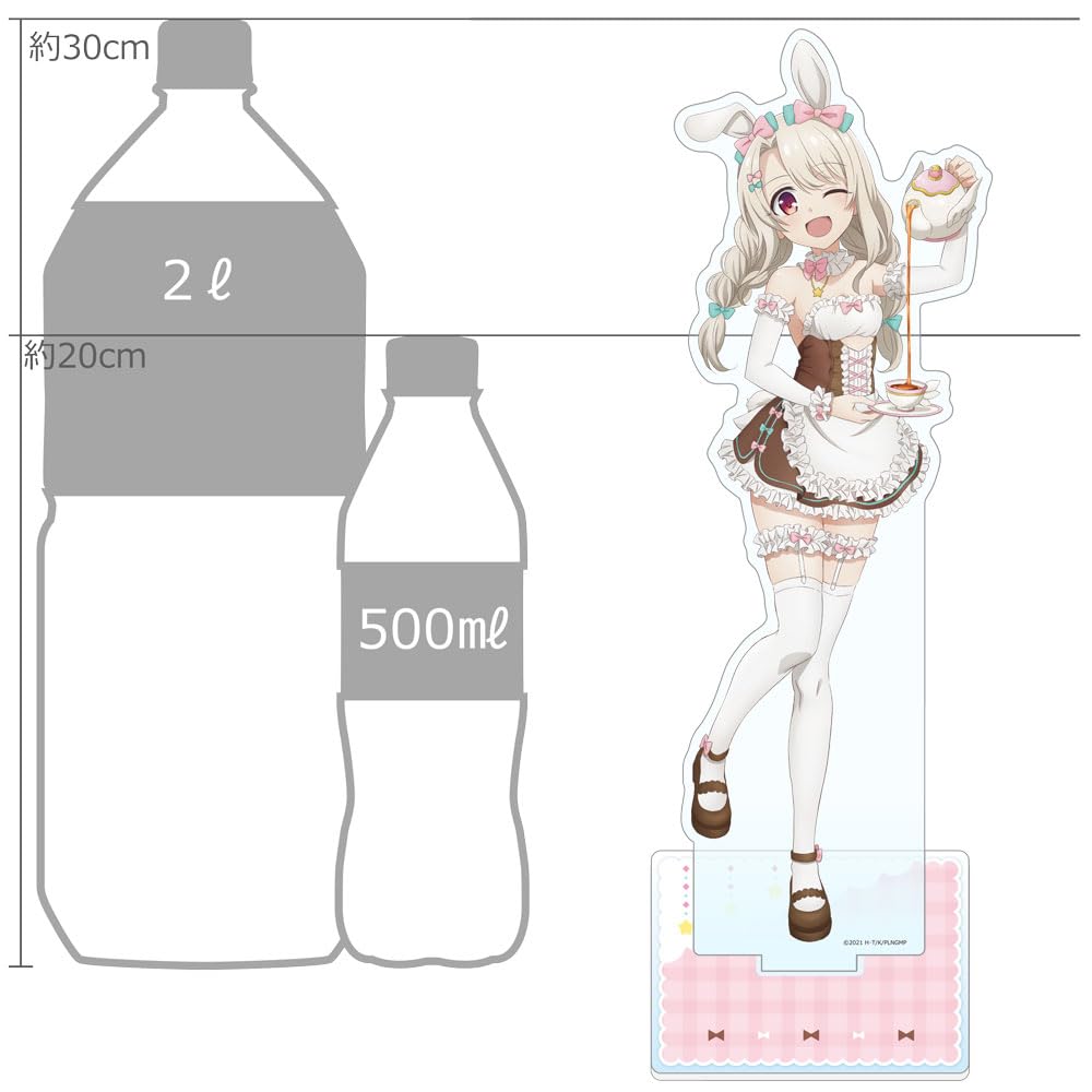 Liner Licht Nameless Girl Original Large Acrylic Stand Height Thickness 5mm Key-th Fate/kaleid PrismaIllya (Illya/Bunny Maid) 29-30cm