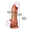 Super Soft Silicone Big Penis Realistic Dildo with Suction Cup Vagina Stimulato G-spot Curved Shaft Sex Toys For Women Men Gay