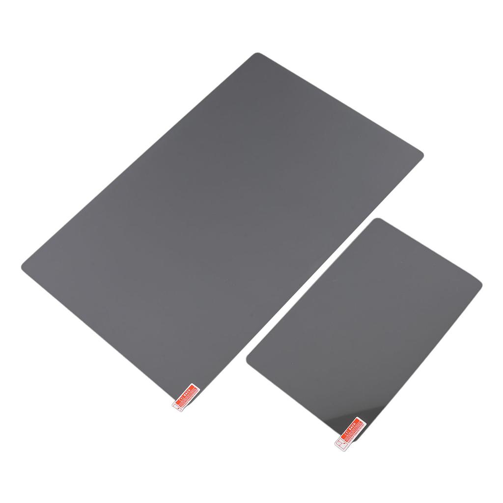 2Pcs Car Screen Tempered Glass Protector 15in 8in Main Rear Screen Display Tempered Glass Replacement for Tesla Model 3