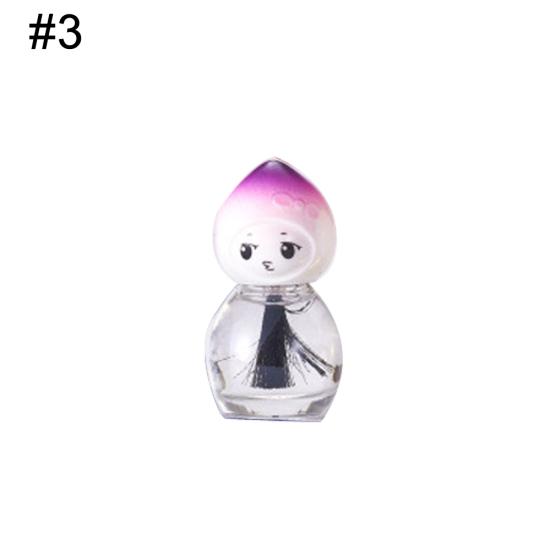 Doll Design Clear Kids Nail Polish Quick Drying Long Lasting Varnish Lacquer