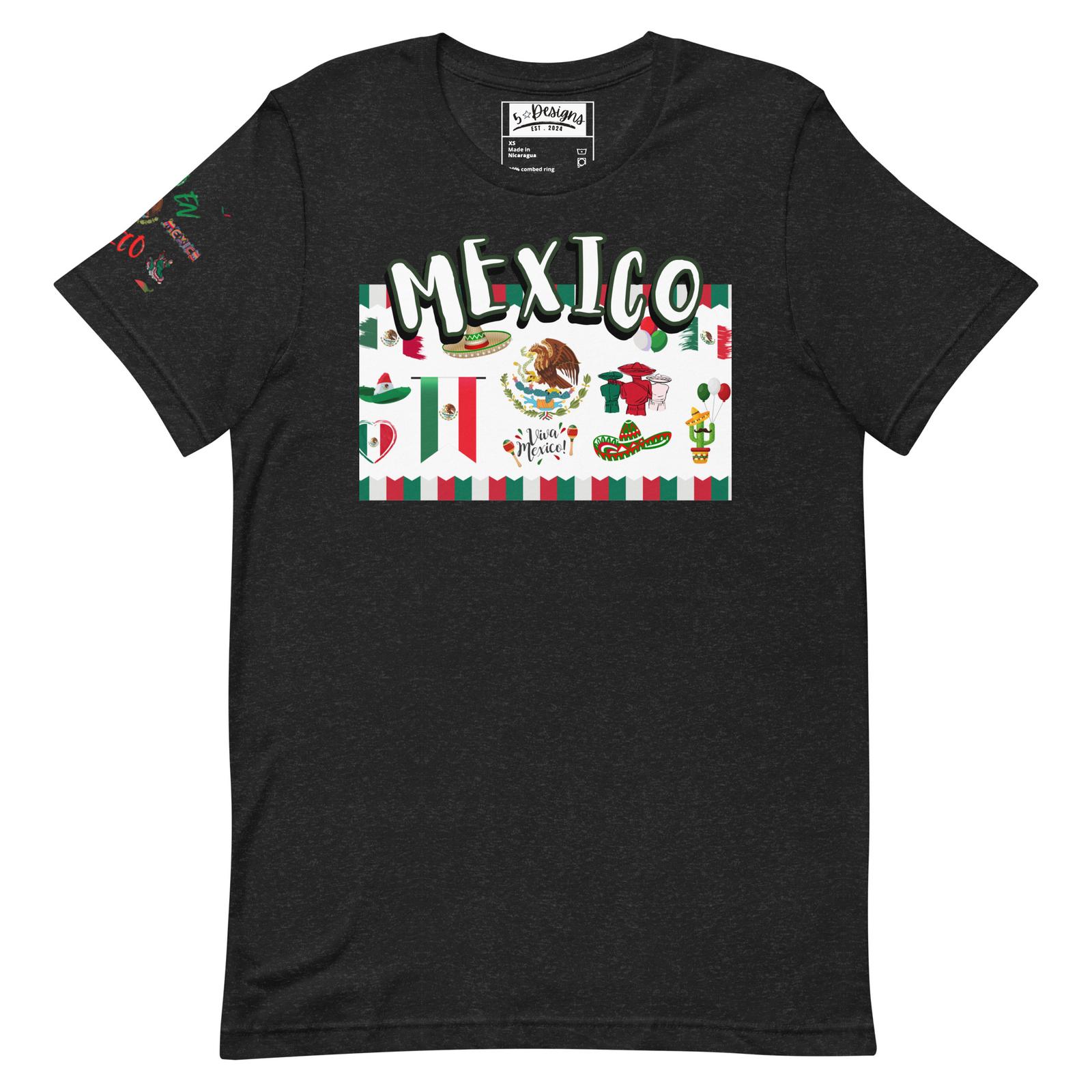 Mexico Unisex t-shirt S разноцветный