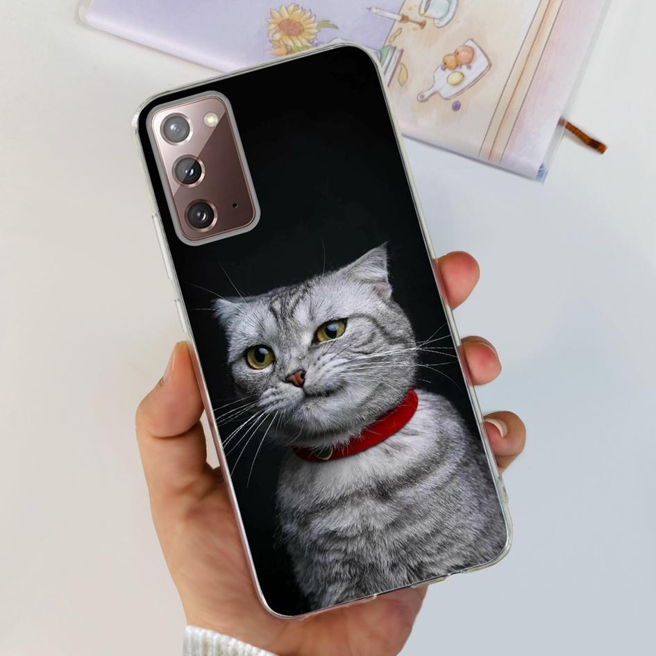 For Samsung Note 20 5G Case SM-N981B Popular Flower Slim Soft Silicone Phone Cover For Samsung Galaxy Note20 Ultra 5G Funda Capa