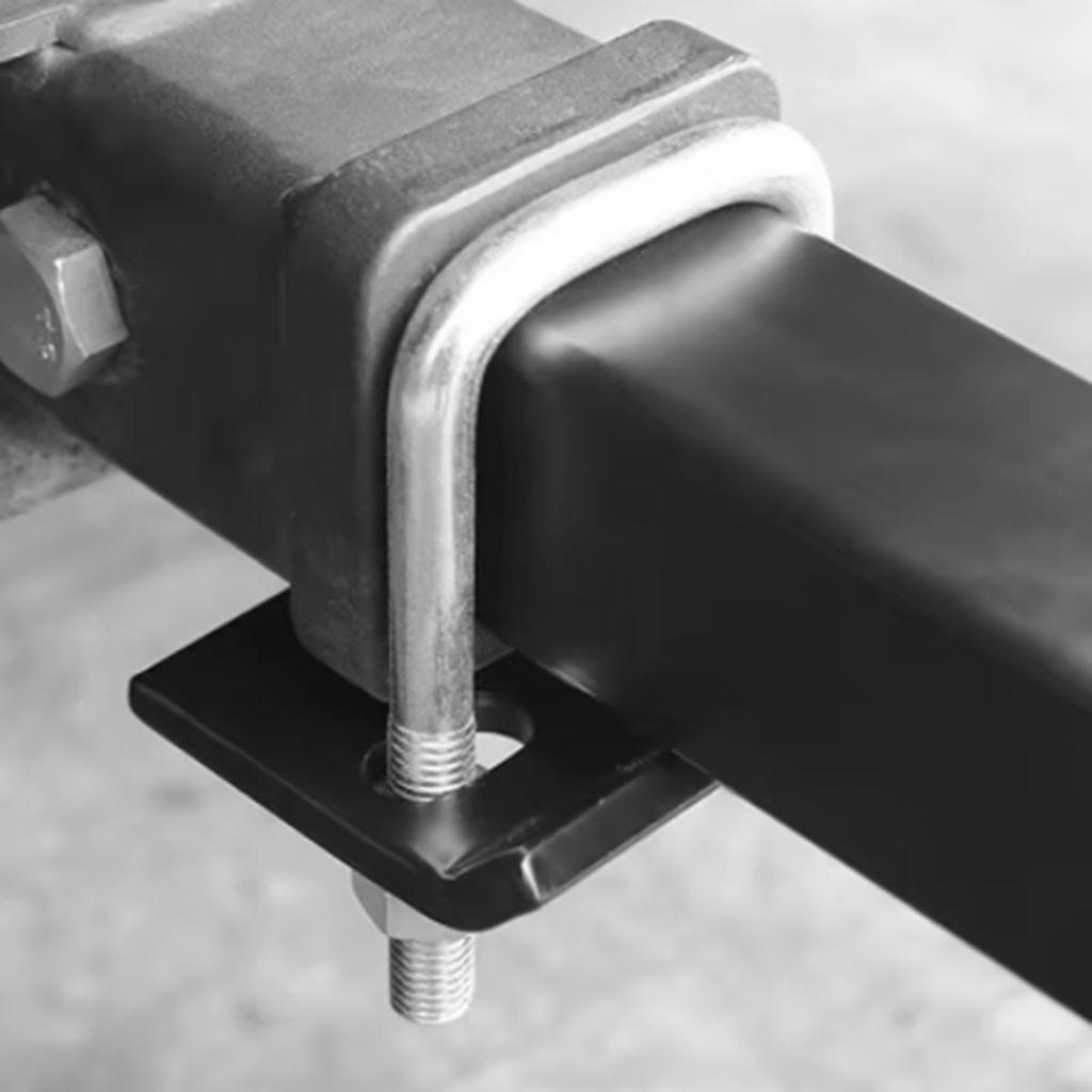 Trailer Damper U-Bolt Heavy-Duty General Anti-Rattle Stabilizer Hitch Tightener Lock Down Tow Clamp Trailer Couplings Parts