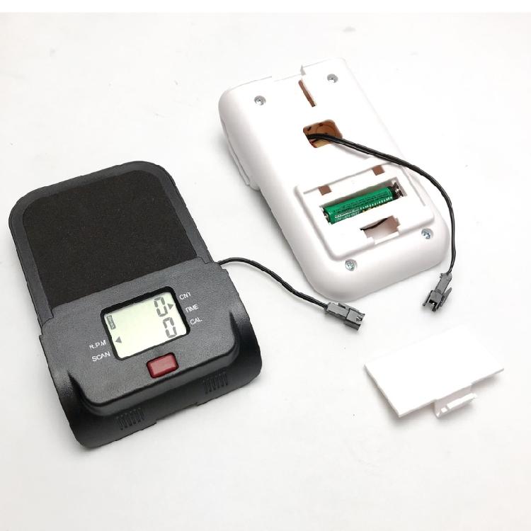 Multifunctional Rowing Machine Counter Speedometer LCD Display Counter Monitor Gym Replacement Monitor Easy to Use