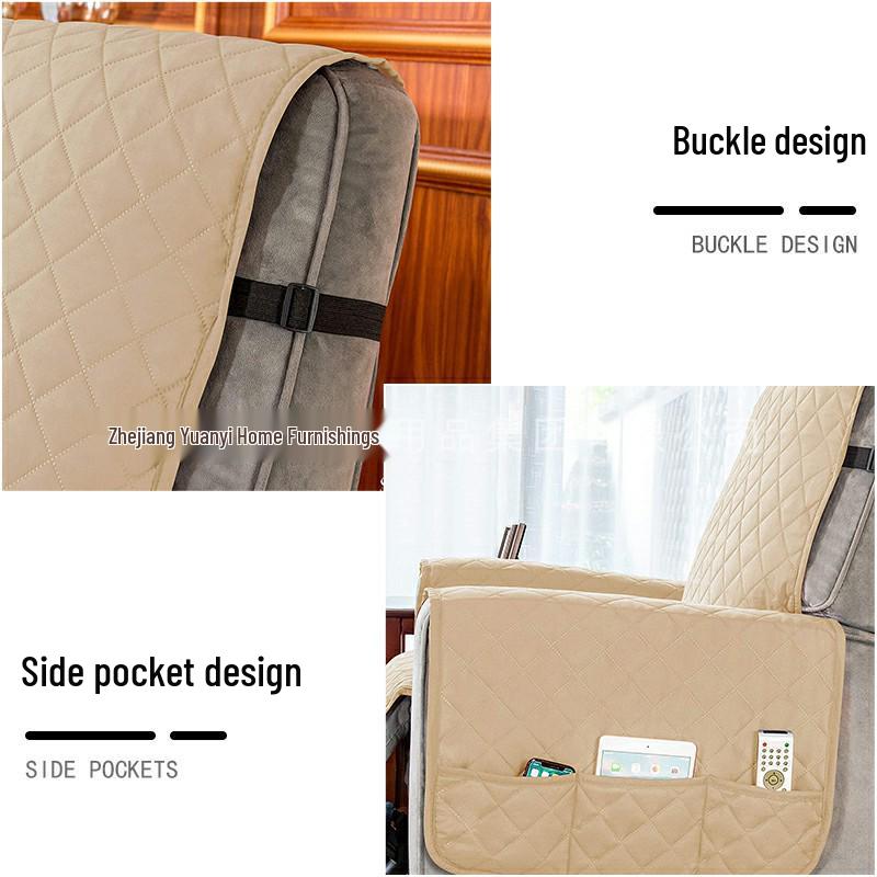 Husă Universală Impermeabilă pentru Sofaua Recliner: Saltea dintr-o bucată, anti-murdărie, protectoare pentru animale de companie.