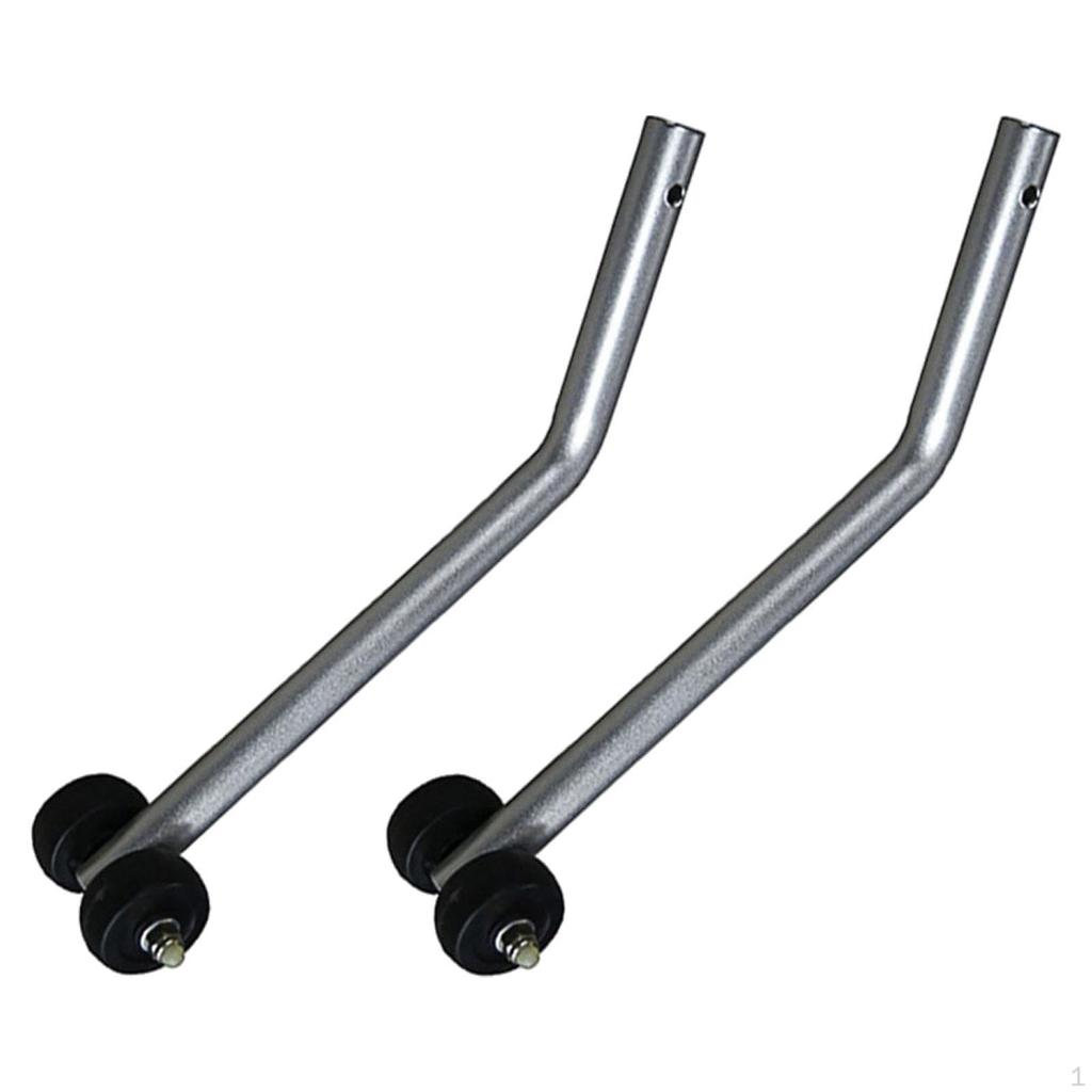 2x Wheelchairs Anti Rollovers Reverse Wheel Universal Auxiliary Uphill Support