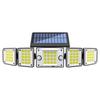 Super Bright LED Solar Wall Light, Waterproof Outdoor Door and Courtyard Lamp with Motion Sensor.