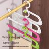 Multifunctional Non-Slip Clothes Hanger: Plastic Pants Rack & Drying Support