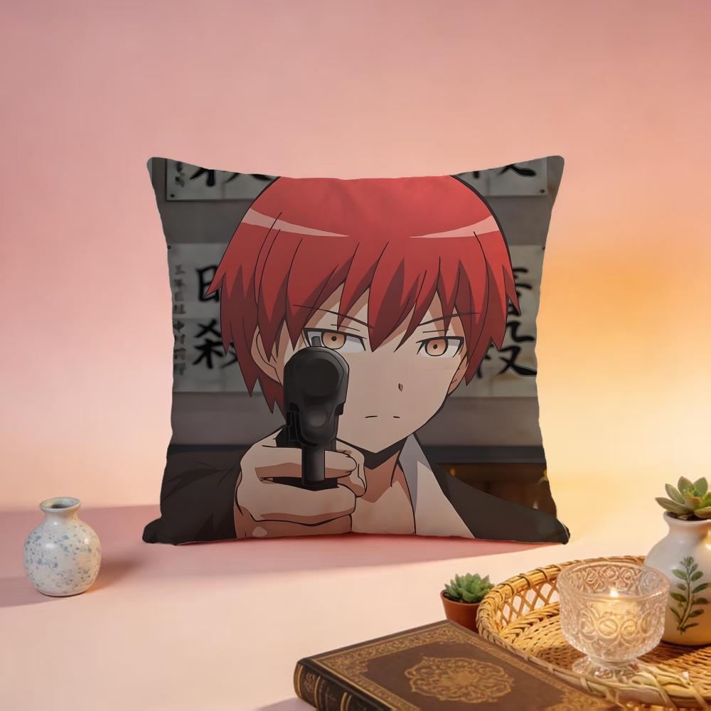 Popular AAssassination Classroomful Cushion Cover Premium SkinFriendly Pillow Case MultiPurpose for Home Office Travel