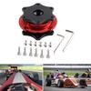 Anti Rusts Quick Release Steering Wheel Hub Aluminum Steering Wheel Hub Repair Tool for Personalizes Driving Experience