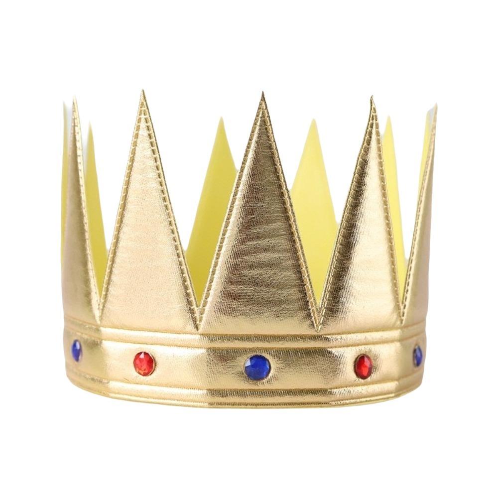 Dress Up Prince Crown Role-Playing Festival Headdress Novelty Cosplay King Headband Happy Birthday