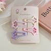 Y2K Dopamine Color Pentagram Small Hair Clip for Women & Kids - Cute Bangs & Side Hair Accessory