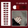 24Pcs Full Cover Cor Sólida Unhas Postiças Mini Press-on Unhas Curtas Cabeça Quadrada Unhas Postiças Mulheres