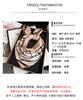 Flower polka dot simulation silk printing women's silk scarf square scarf high-end shawl sunscreen neck scarf headscarf scarf