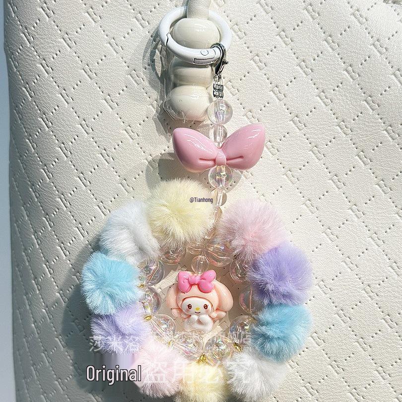 Plush Buddy Cute Doll Backpack Charm Ornament