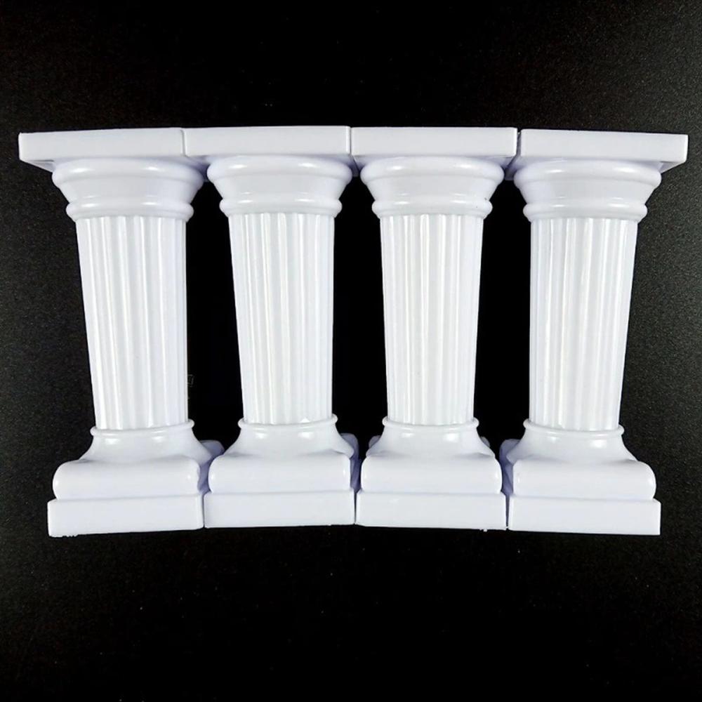 Happy Birthday Support Rod Display DIY Cake Decoration Roman Column Cakes Separator Tiered Stands