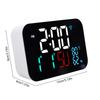 Orologio Intelligente WiFi Termometro Umidità Orologio Digitale Stazione Meteo Sveglia Data Giorno Compatibile con App Tuya Smart Controllo Remoto