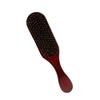 Beechwood Boar Bristle Hair Brush Boar Bristle Smoothing Brush Wave Brush  All Hair Types
