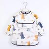 Summer Baby Bibs & Aprons - Thin Cotton, Waterproof, Stain-proof, Back-wear Coveralls