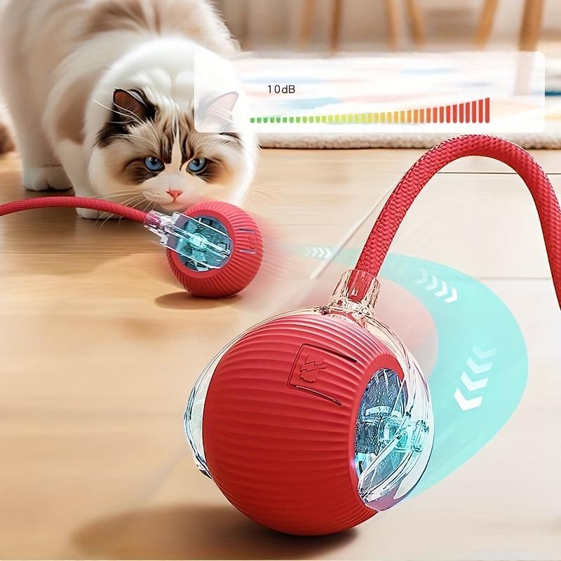 Funny Cat Self-Pleasure Ball Automatic Pet Toy for Cats and Dogs, Multi-Color Options, Three-Speed Adjustment, Boxed