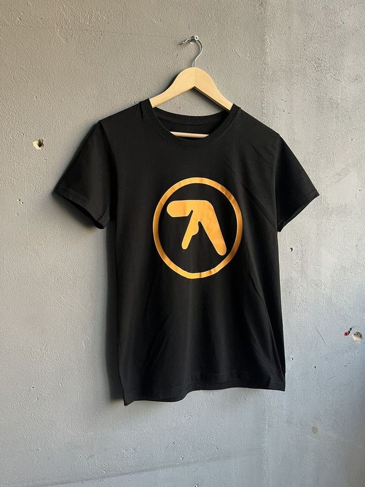 Solid color printed cotton T-shirt M