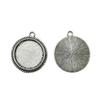 Accessories Parts Fit Round 16Mm Glass Cabochon Base Setting Tray Minimalist Jewelry Components QA017