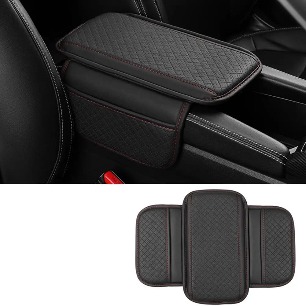 NEW Car Center Console Protector Cover Armrest Box Mat Pocket Support Cushion Four Rest Universal Seasons With Elbow Storag V0Z7
