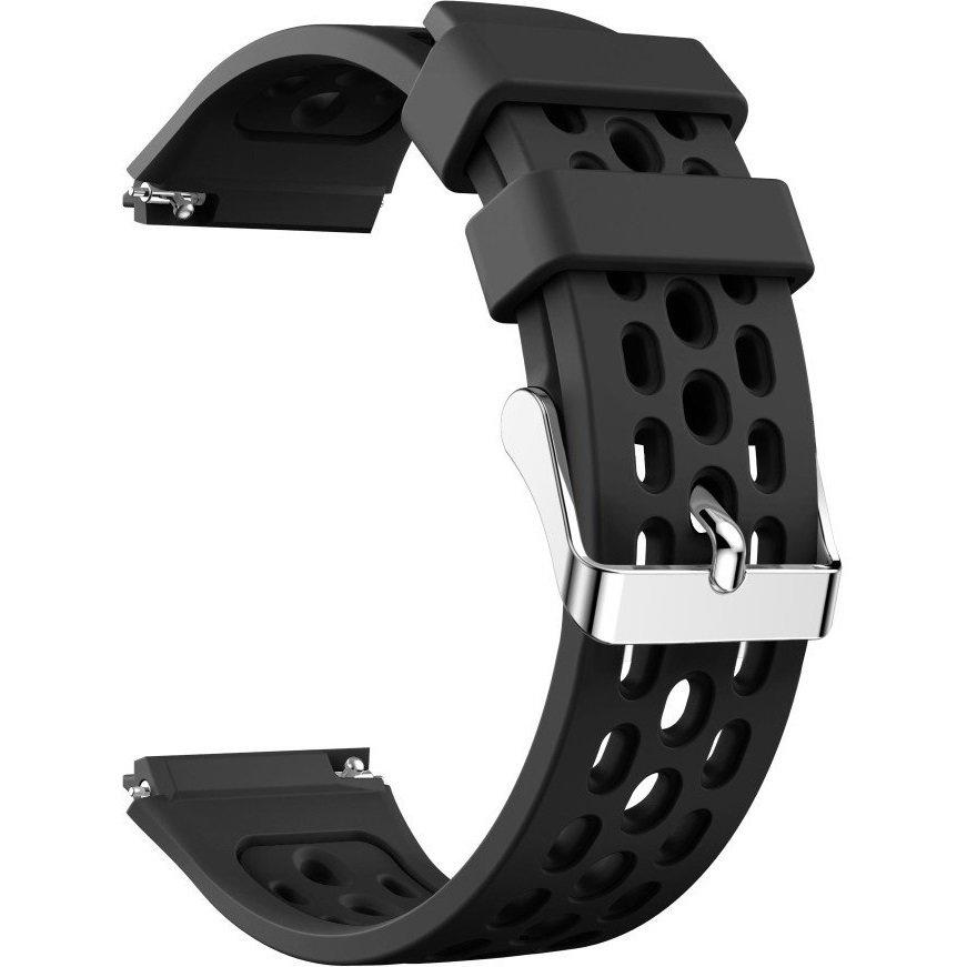 Silicone strap for Huawei Watch GT 2e, Black