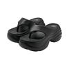 Summer new women's shoes, fashionable and versatile flip-flops, 7.5cm high, non-slip and non-smelly, thick-soled cool slippers