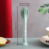 1set/3pcs Three-in-one Cutlery Portable Family Western Tableware Set Is Suitable for Travel Business Trip and Camping